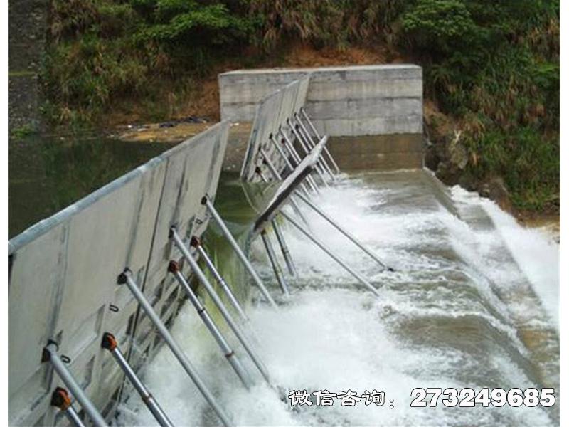 夏津县水利建设液压钢坝